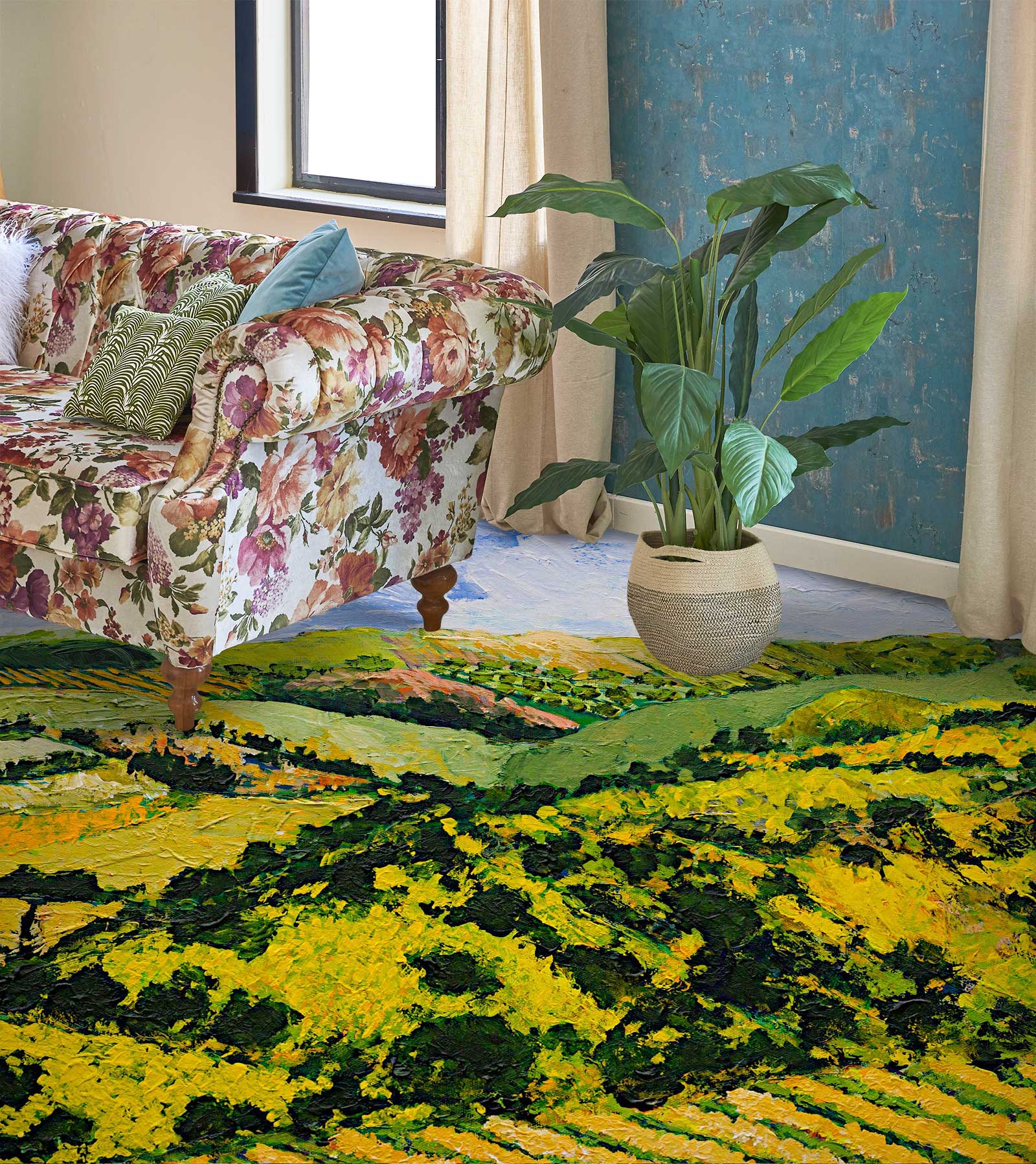 3D Grass Lawn Painting 9617 Allan P. Friedlander Floor Mural  Wallpaper Murals Self-Adhesive Removable Print Epoxy