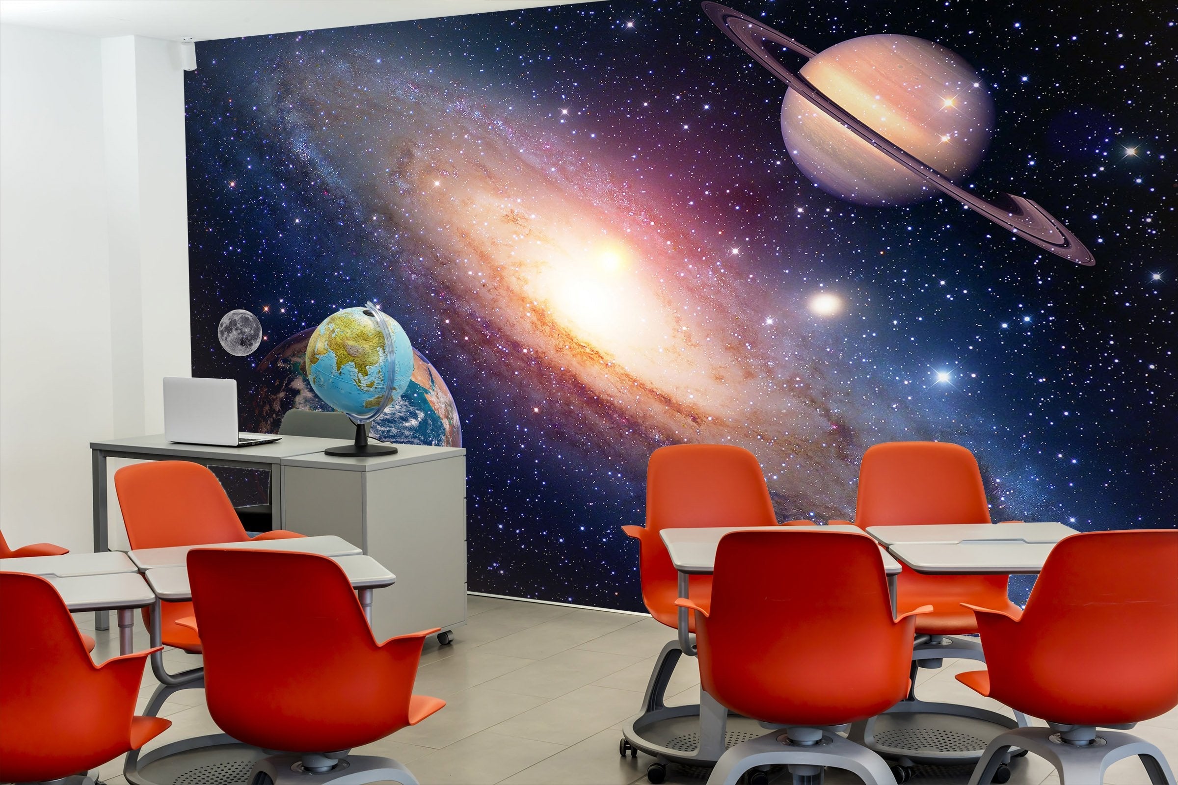 3D planets in the universe 52 Wall Murals Wallpaper AJ Wallpaper 2 