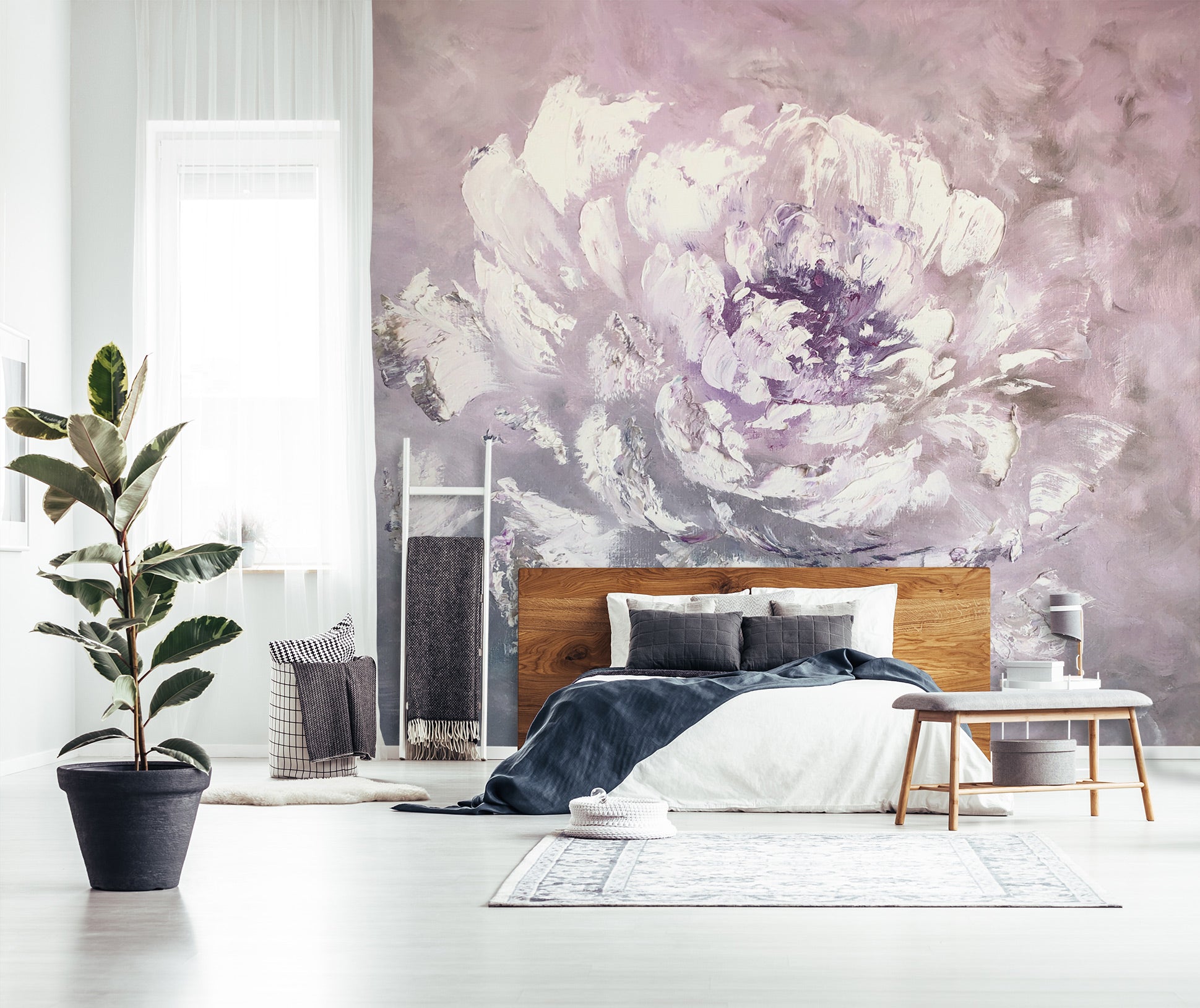 3D Watercolor Flowers 119 Skromova Marina Wall Mural Wall Murals