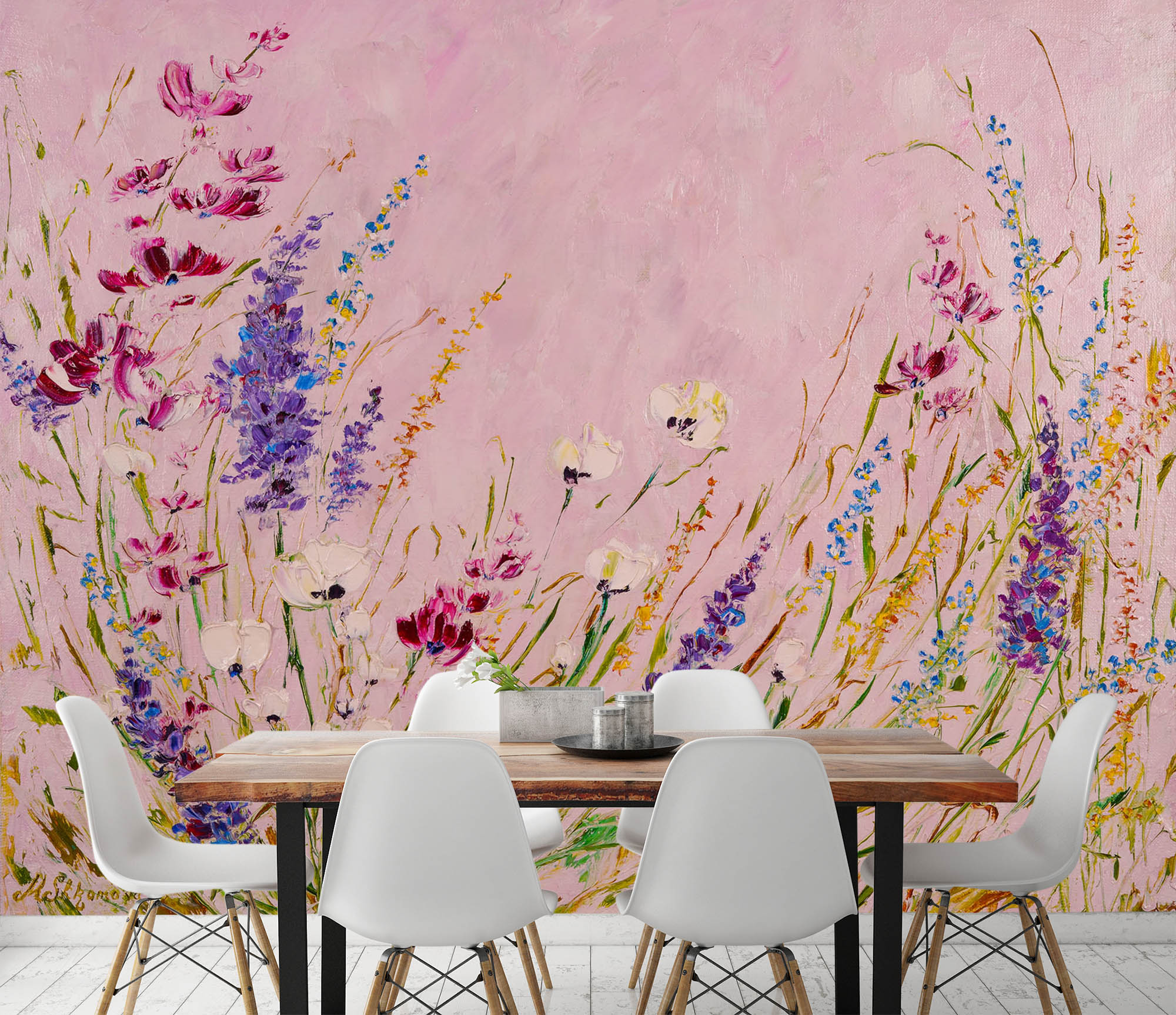 3D Lavender Flower 227 Skromova Marina Wall Mural Wall Murals