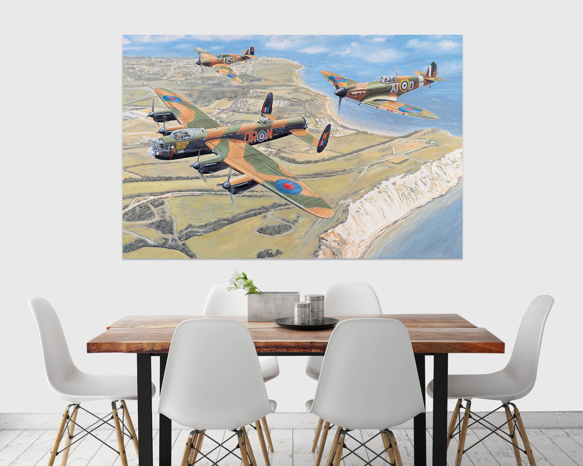 3D Military Aircraft 017 Trevor Mitchell Wall Sticker