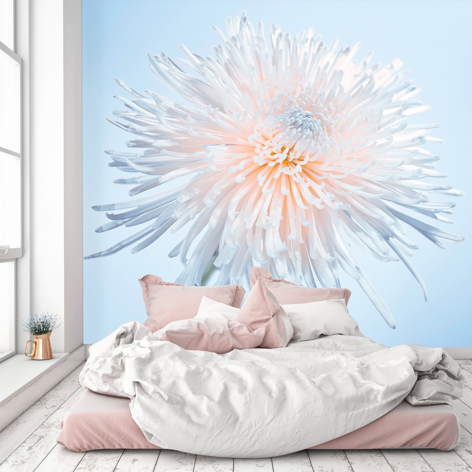 3D Sunny Flower 1411 Assaf Frank Wall Mural Wall Murals