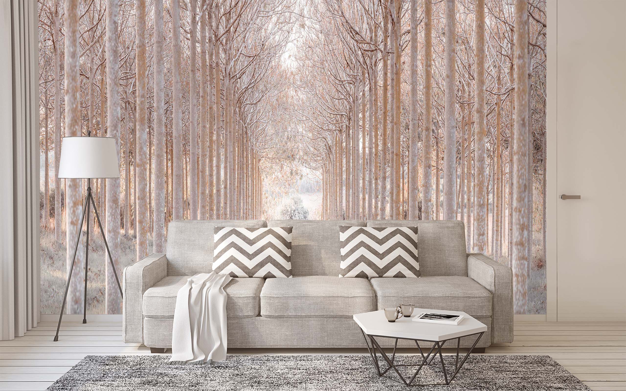 3D Winter Woods 6130 Assaf Frank Wall Mural Wall Murals