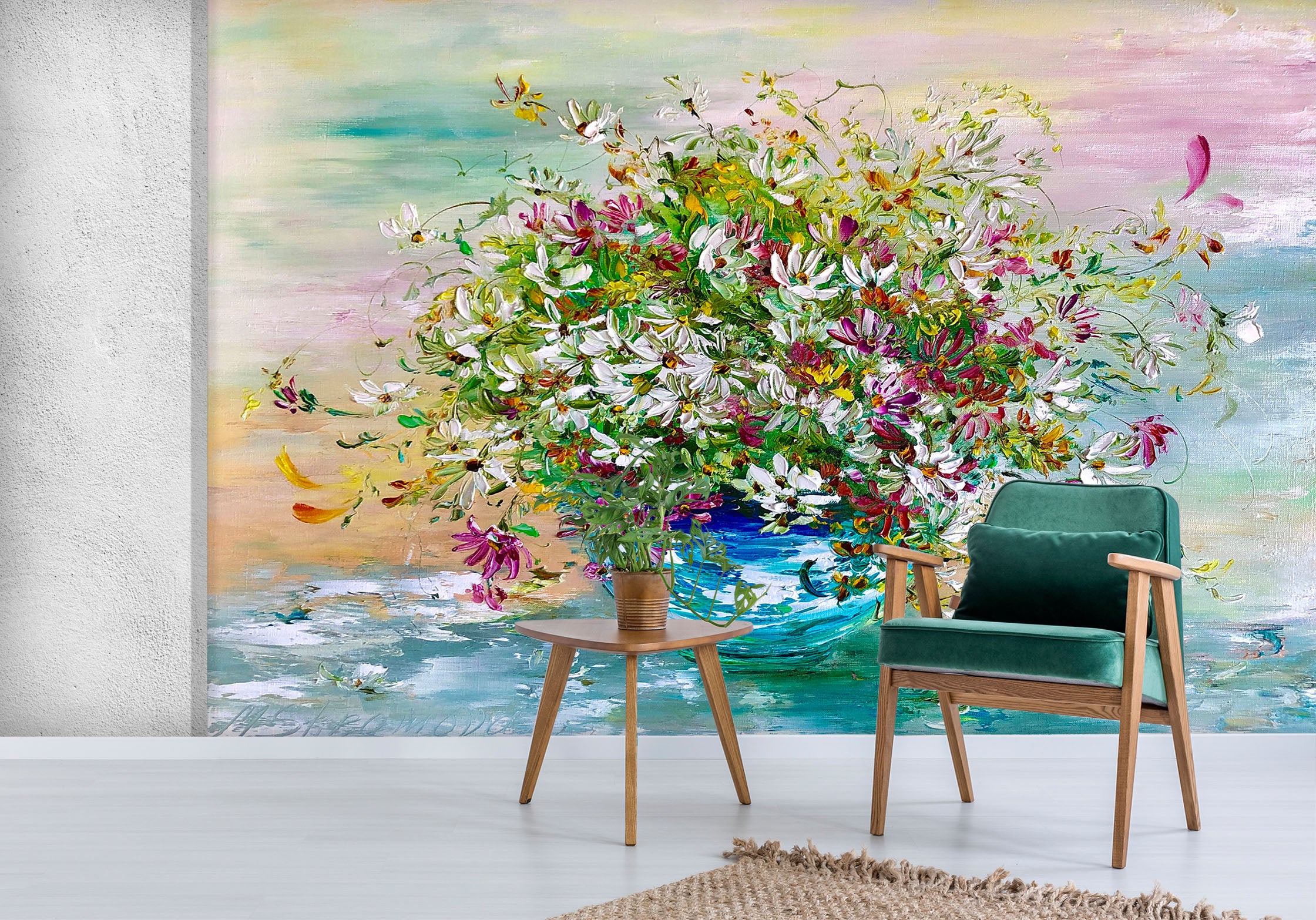 3D Beautiful Bouquet 229 Skromova Marina Wall Mural Wall Murals