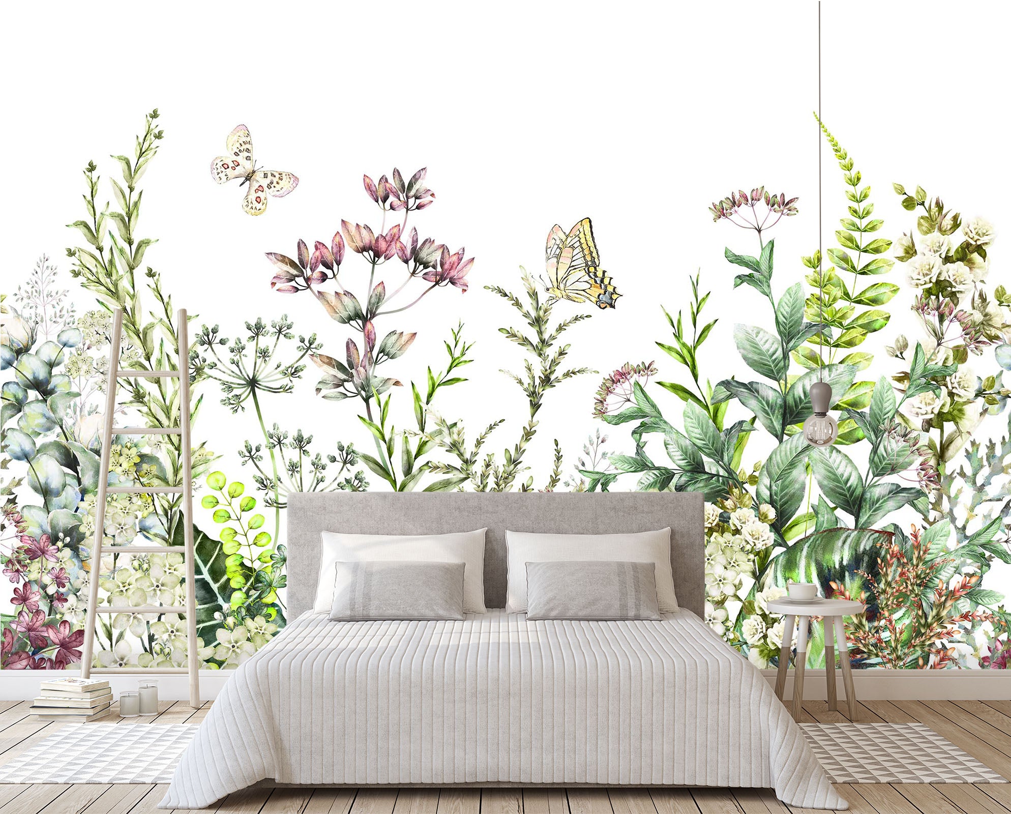 3D Plant Flower 044 Wall Murals