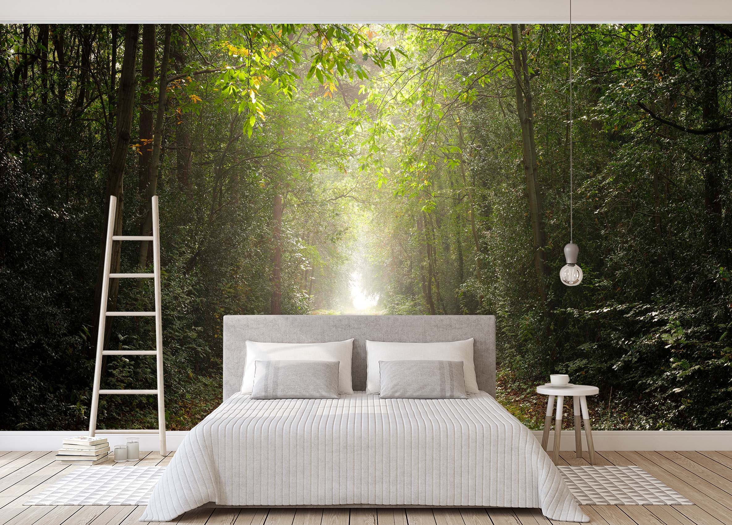 3D Green Trees 6188 Assaf Frank Wall Mural Wall Murals