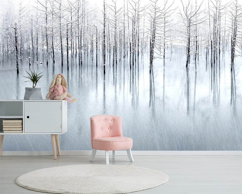 3D Forest River WC539 Wall Murals