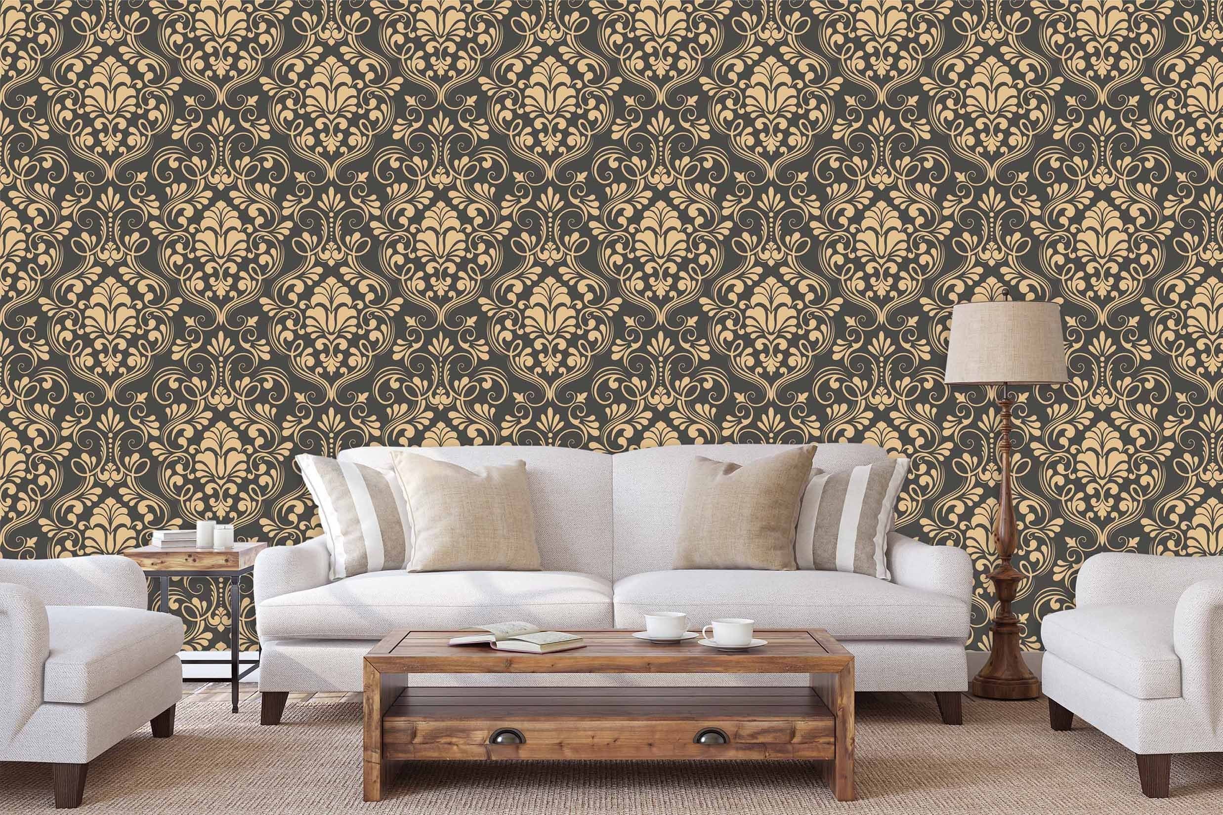 3D Classic Pattern 012 Wallpaper AJ Wallpaper 