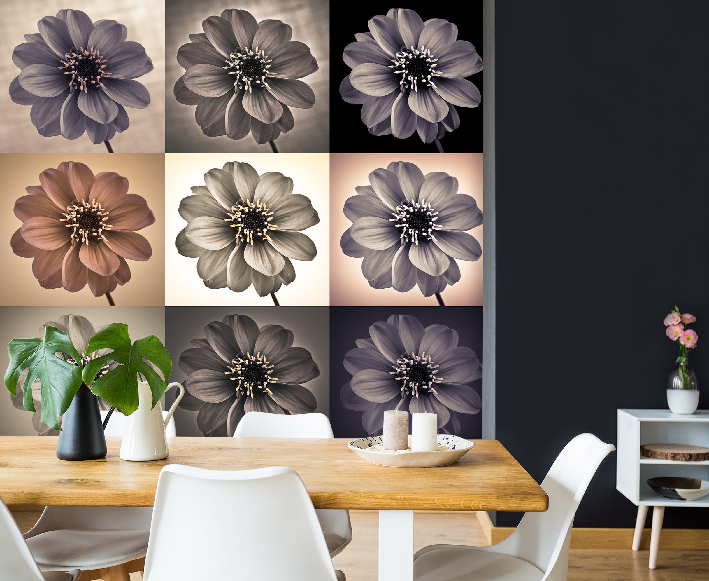 3D Modern Petals 1410 Assaf Frank Wall Mural Wall Murals