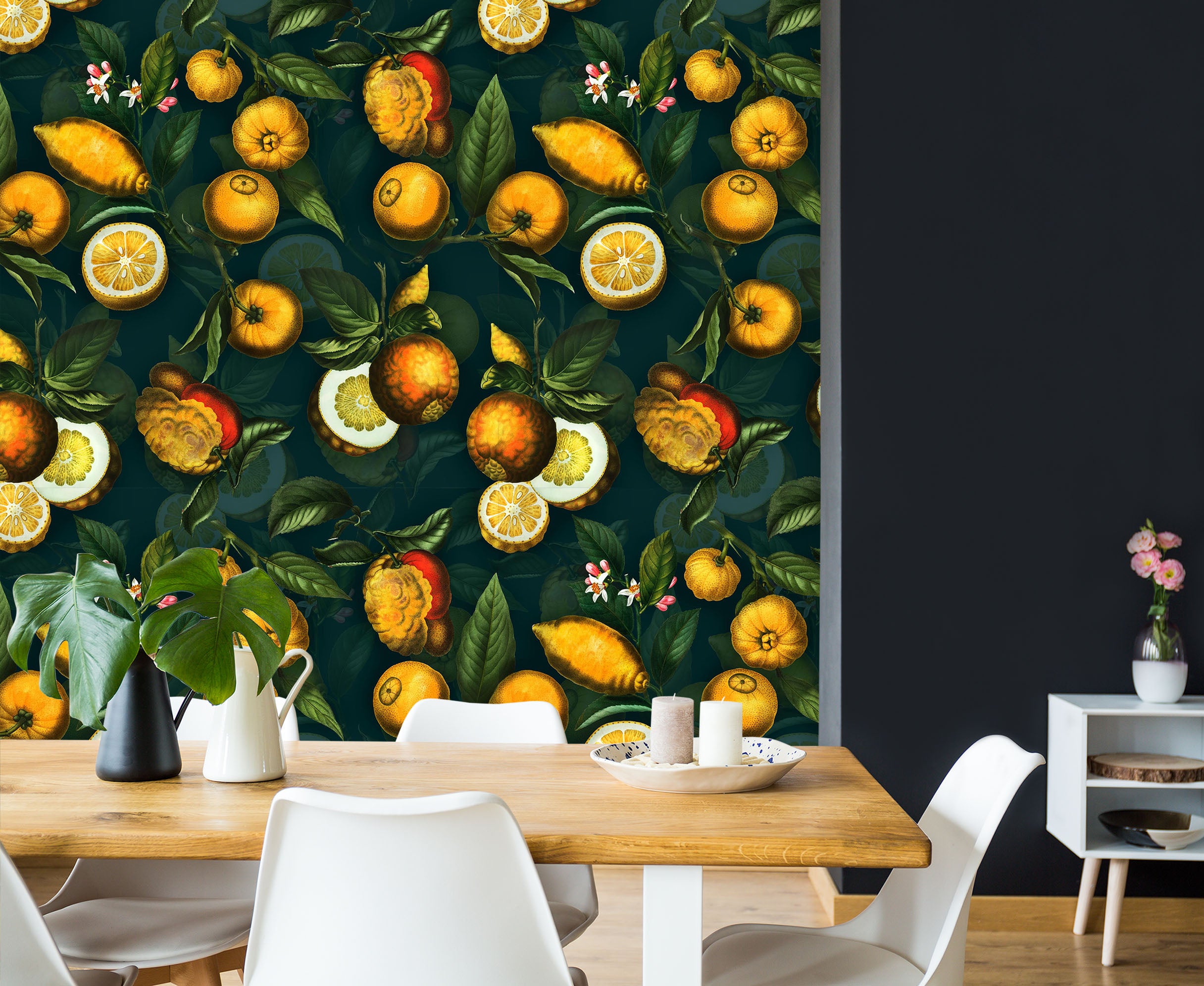 3D Turmeric Orange 148 Uta Naumann Wall Mural Wall Murals