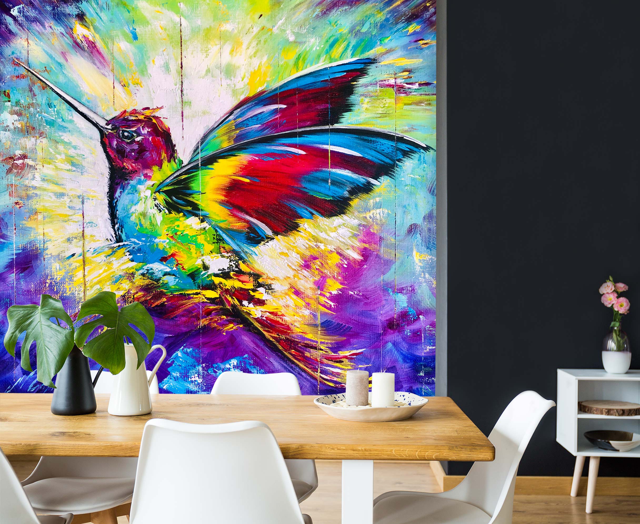 3D Colorful Bird 120 Skromova Marina Wall Mural Wall Murals