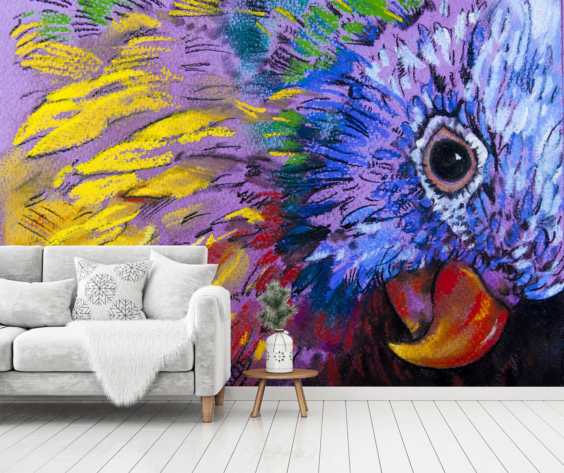 3D Graffiti Eagle 438 Wall Murals