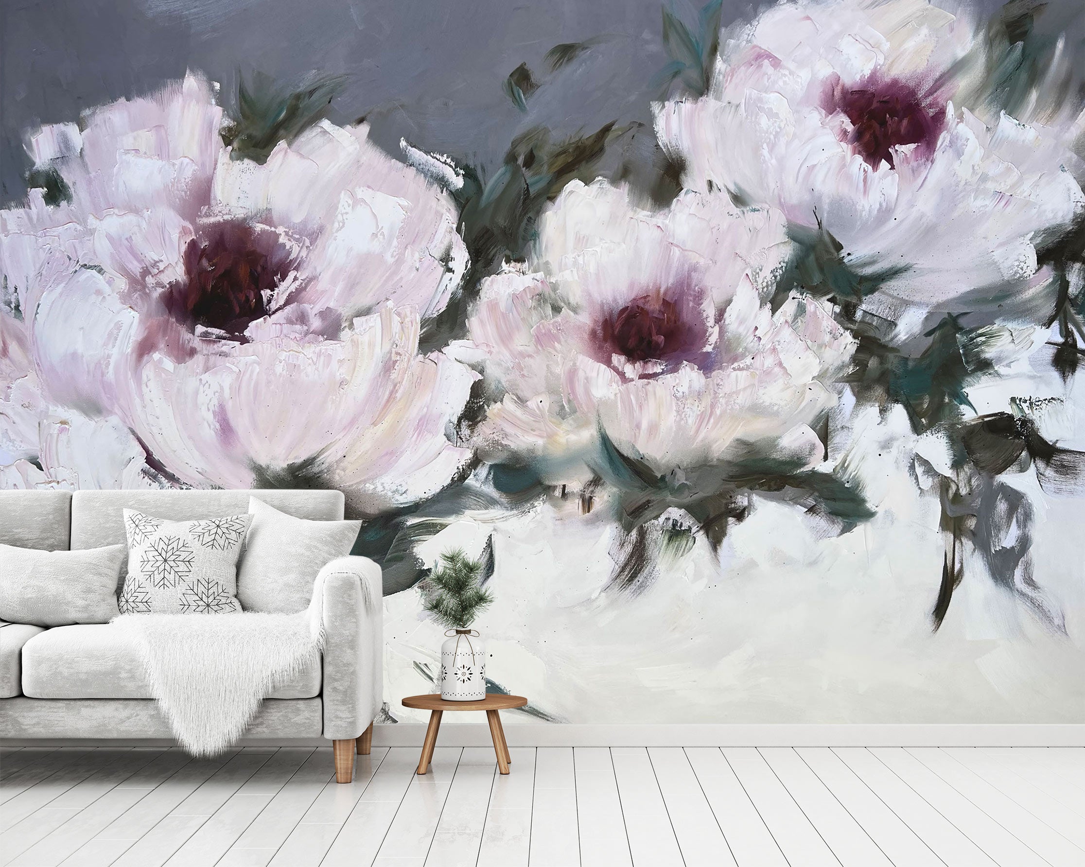 3D Pink Flower 133 Skromova Marina Wall Mural Wall Murals