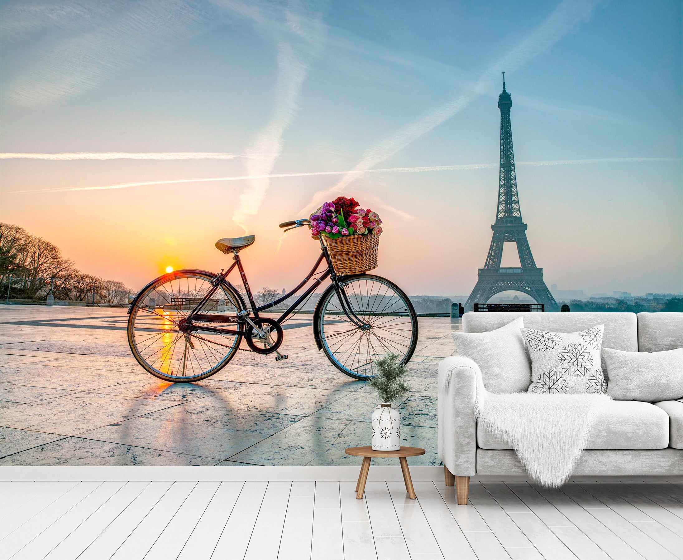 3D Eiffel Tower 1403 Assaf Frank Wall Mural Wall Murals