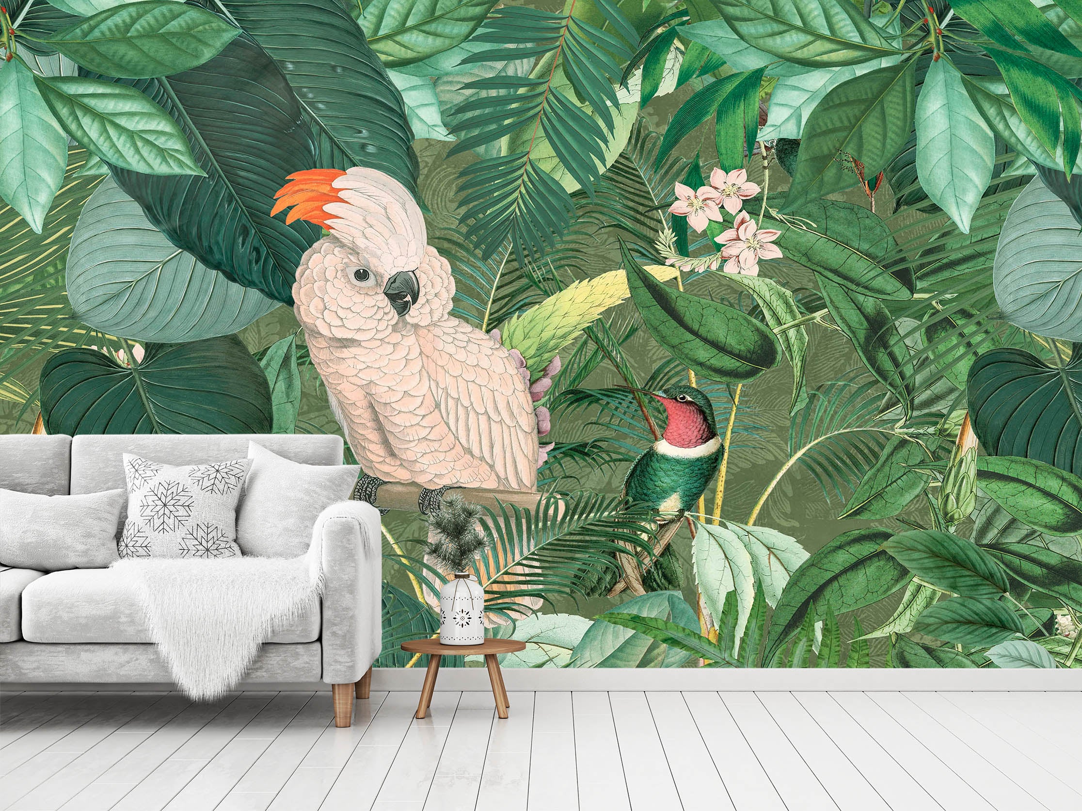 3D Jungle Friends 1418 Andrea haase Wall Mural Wall Murals