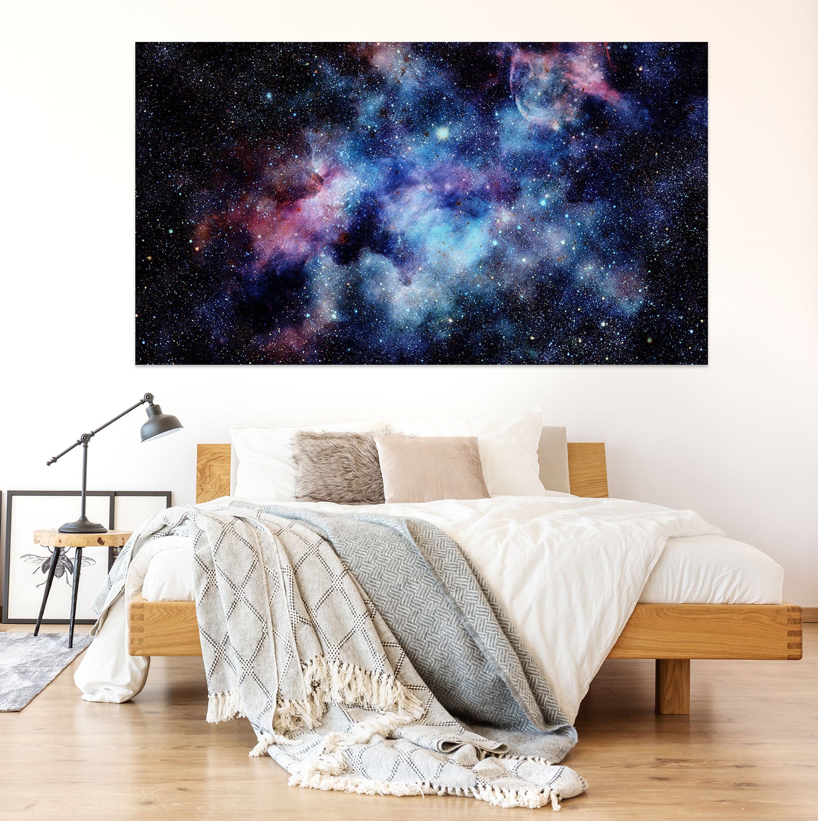 3D Blue Galaxy 1090 Wall Sticker