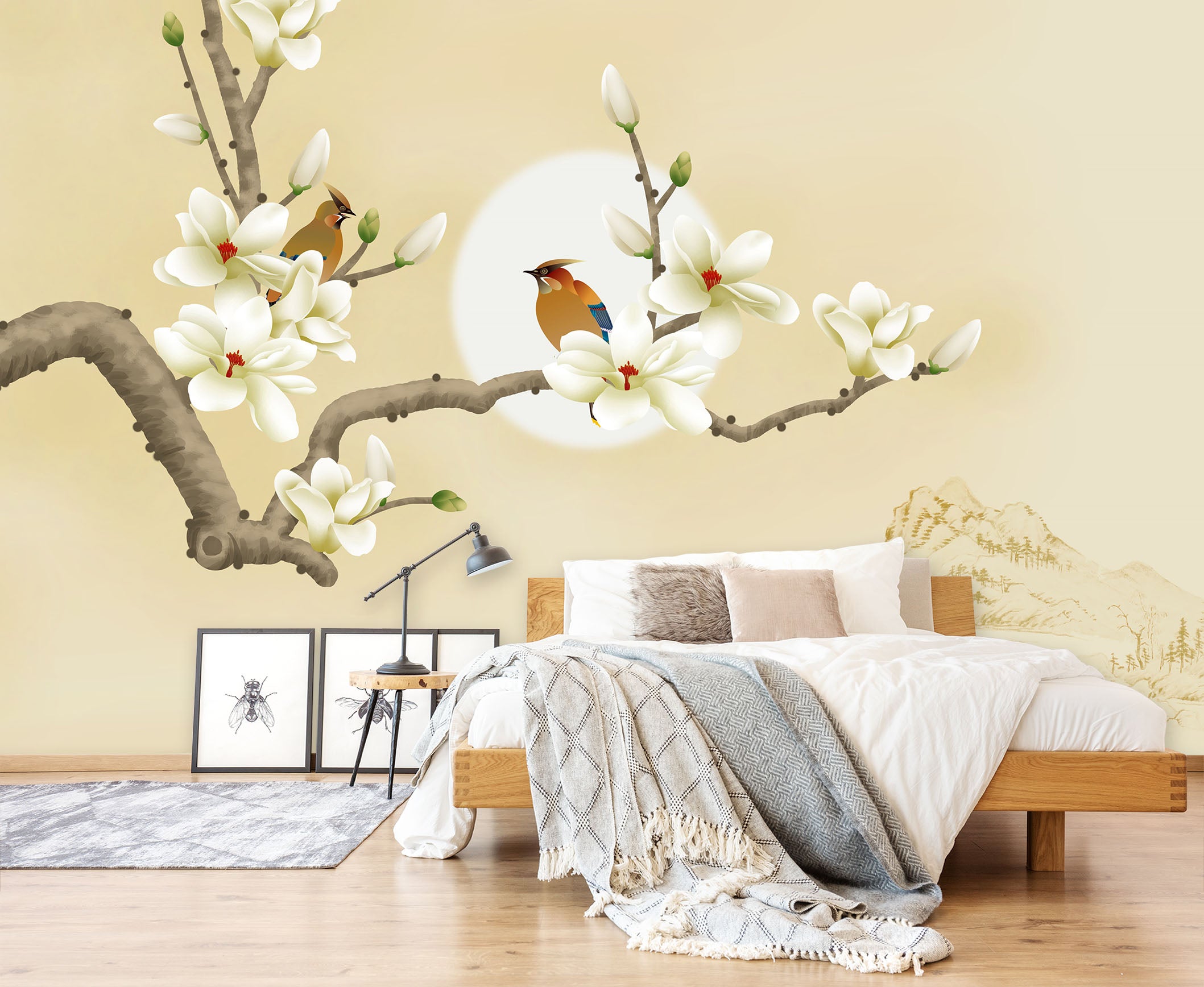 3D Spring Flowers 1614 Wall Murals