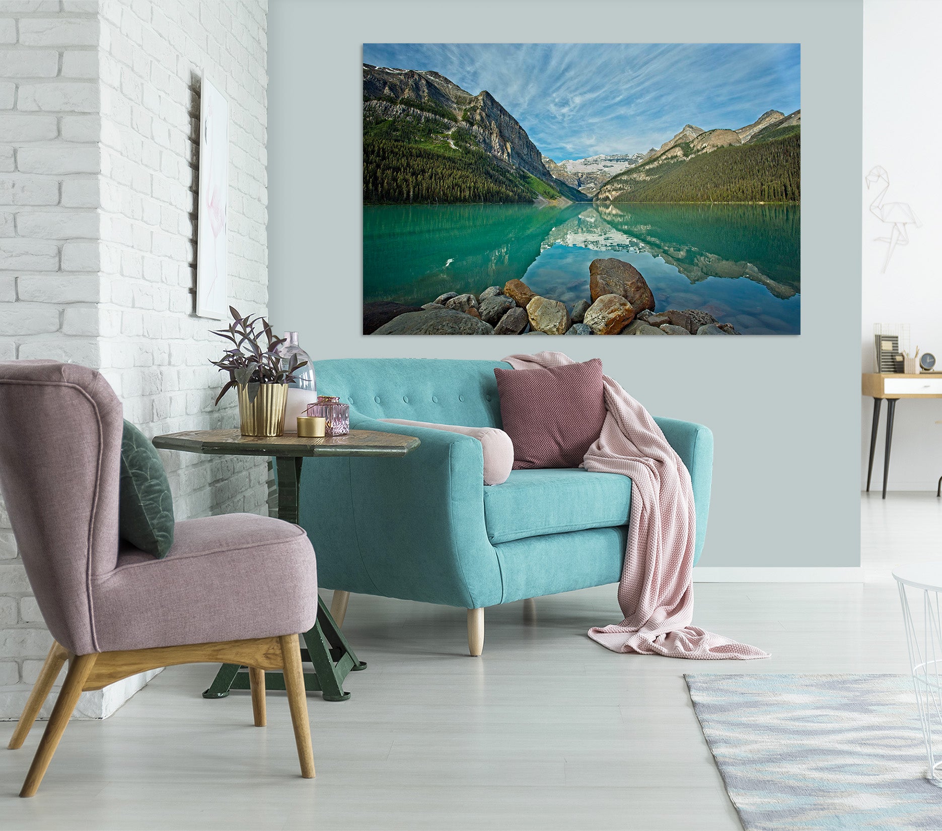 3D Canyon Lake 013 Kathy Barefield Wall Sticker