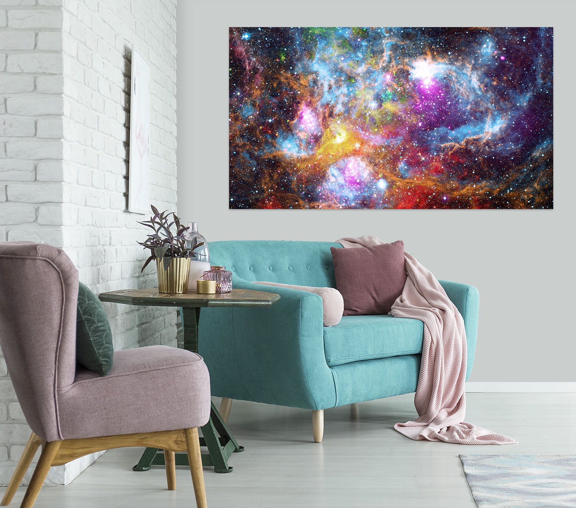 3D Color Starry Sky 1092 Wall Sticker